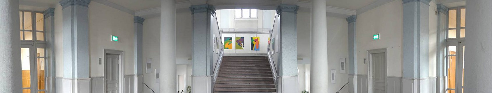 Im Hauptgebäude, Erdgeschoss